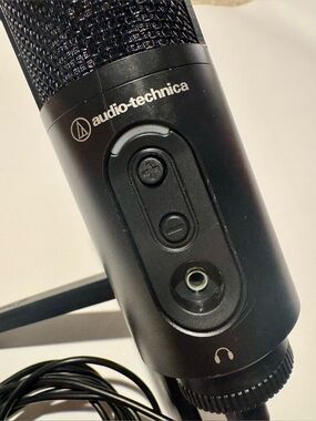 Audio-Technica ATR 4500X-USB Black Desktop Condenser Microphone
